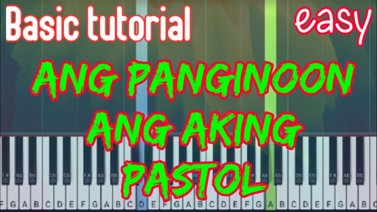 Ang Panginoon ang aking pastol - Magnaye | very easy