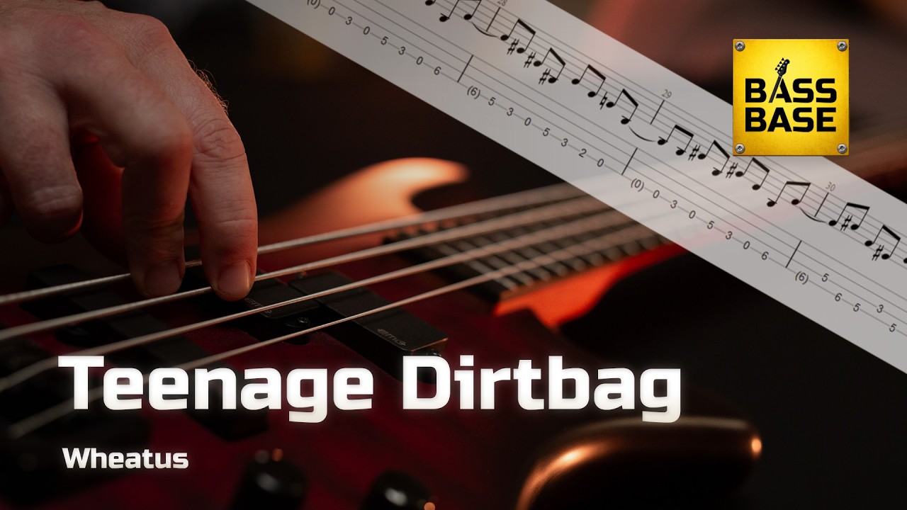 Teenage Dirtbag - Wheatus - Bass cover with tabs