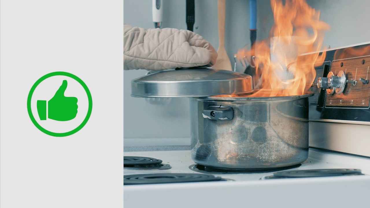 Incendie de cuisine: comment réagir!