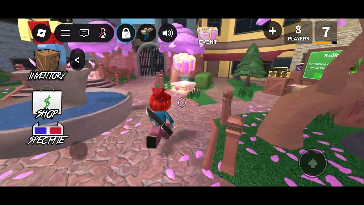 Playing mm2 ty for wasting your time with me (im bad) 