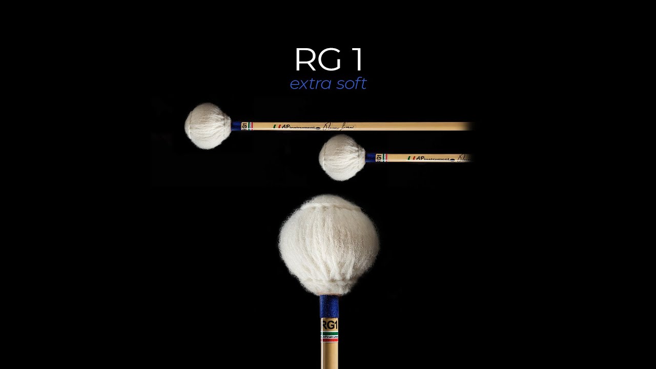 MARIMBA mallets - Rosario Gioeni Signature Series RG1 EXTRA SOFT by APinstrument