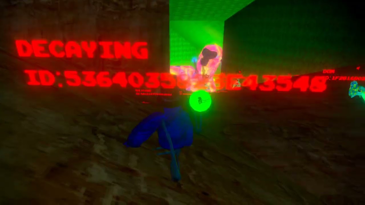 Getting chase by disco in Gorilla purgatory