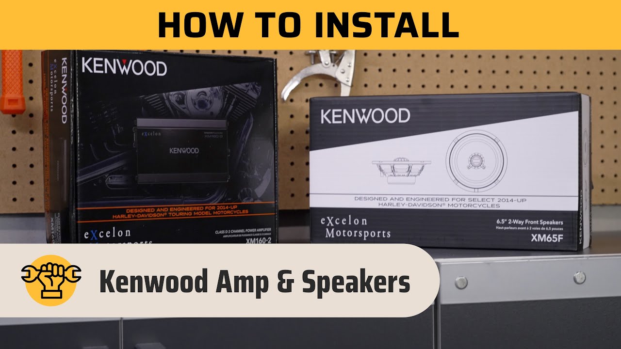 How to Install Kenwood Amp and Fairing Speakers : Harley Davidson Road Glide