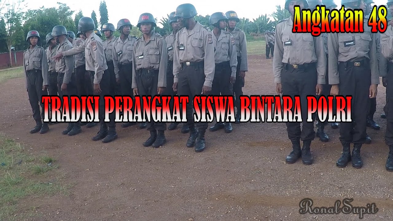 Tradisi Perangkat Siswa Bintara Polri||Angkatan 48||SPN POLDA PAPUA