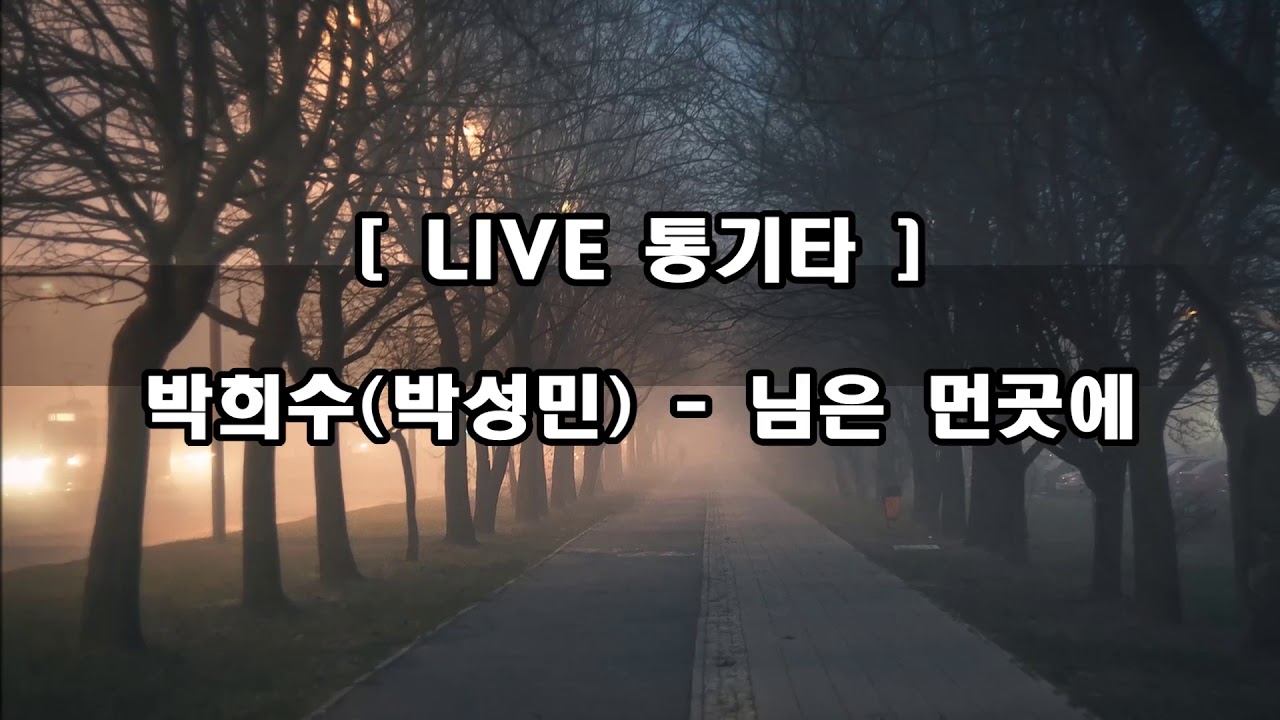 [통기타 LIVE] 박희수 - 님은 먼곳에 / 절애 (2곡) kpop 韓國歌謠