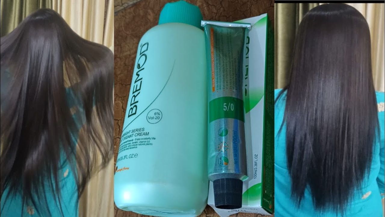 How To Change Base Color At Home||Complete Method For Bignners||Breemod hair color||