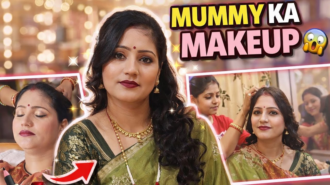 Mummy ka Make up 💅🏻💄| pehchan nhi paoge 😱| nandini joshi|