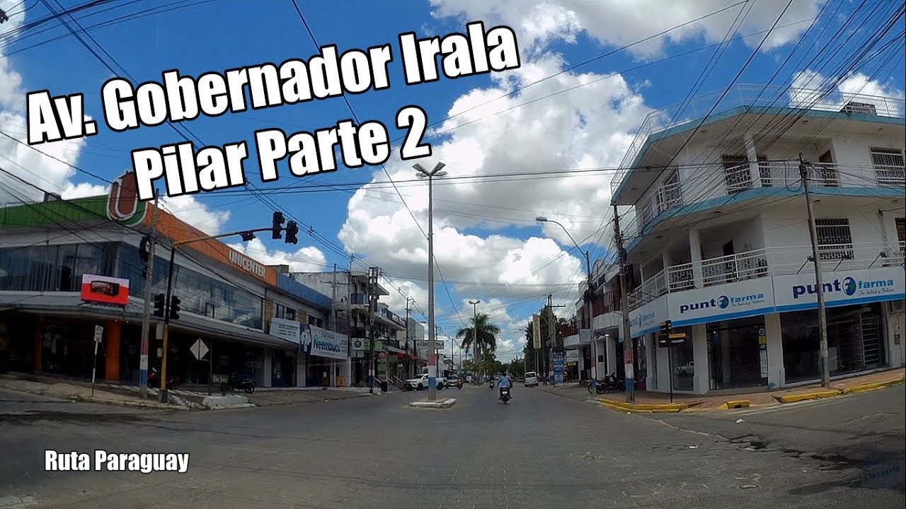 Av. Gobernador Irala - Pilar, Conducir en tiempo real - Driving in Paraguay