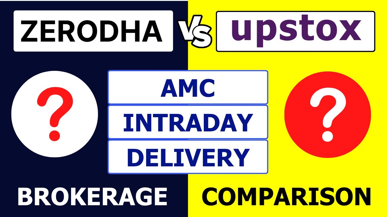 Zerodha vs Upstox Brokerage Charges | Zerodha vs Upstox Delivery Charges | Hidden Charges