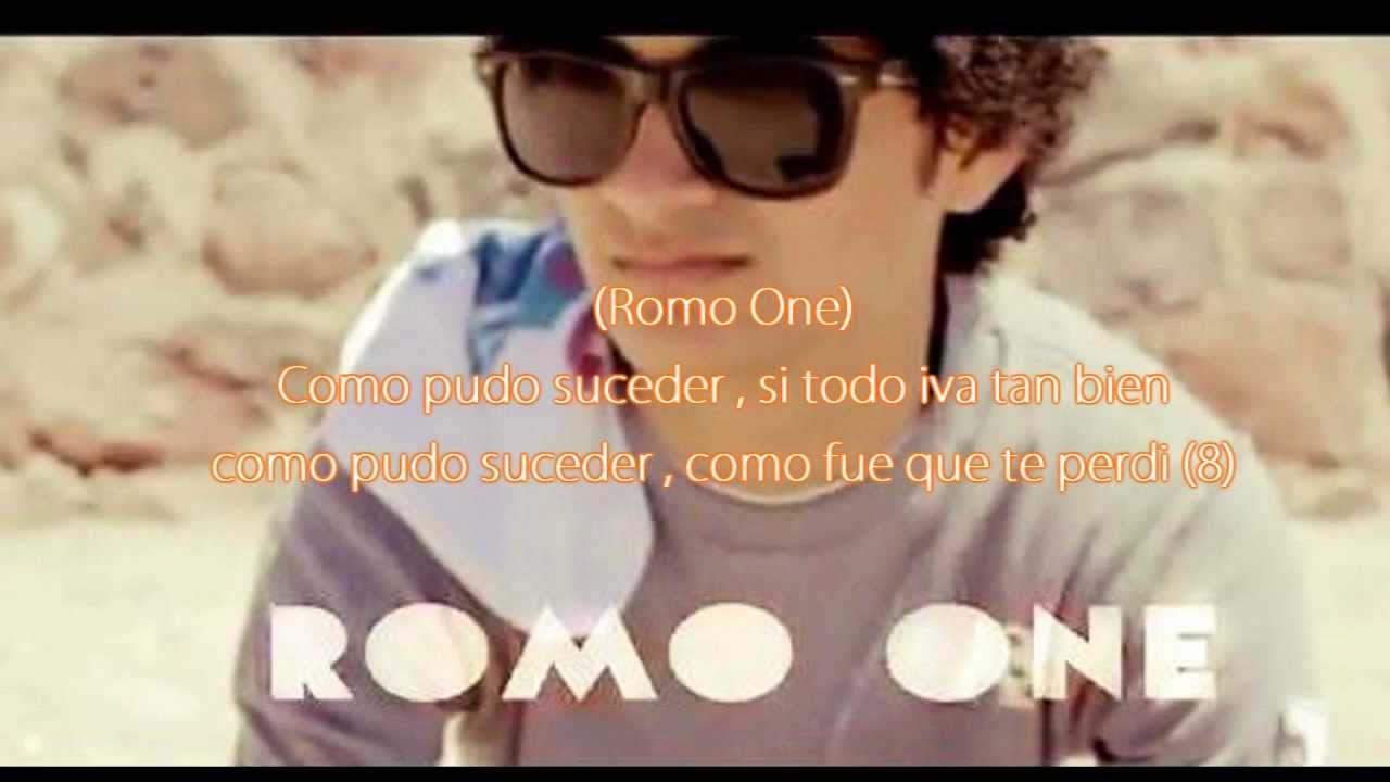 Romo One Ft McAlexiz  - Como Fue Que Te Perd&iacute; (Con Letra) [Rap Rom&aacute;ntico De Desamor 2012 ]
