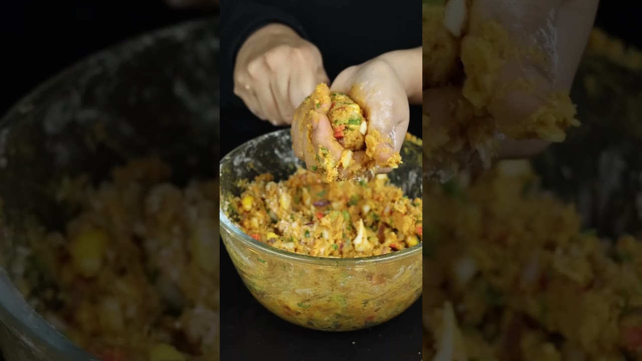 Crispy Veg Lollipop 😋 #shorts #veglollipop #recipe #asmr #viralrecipe