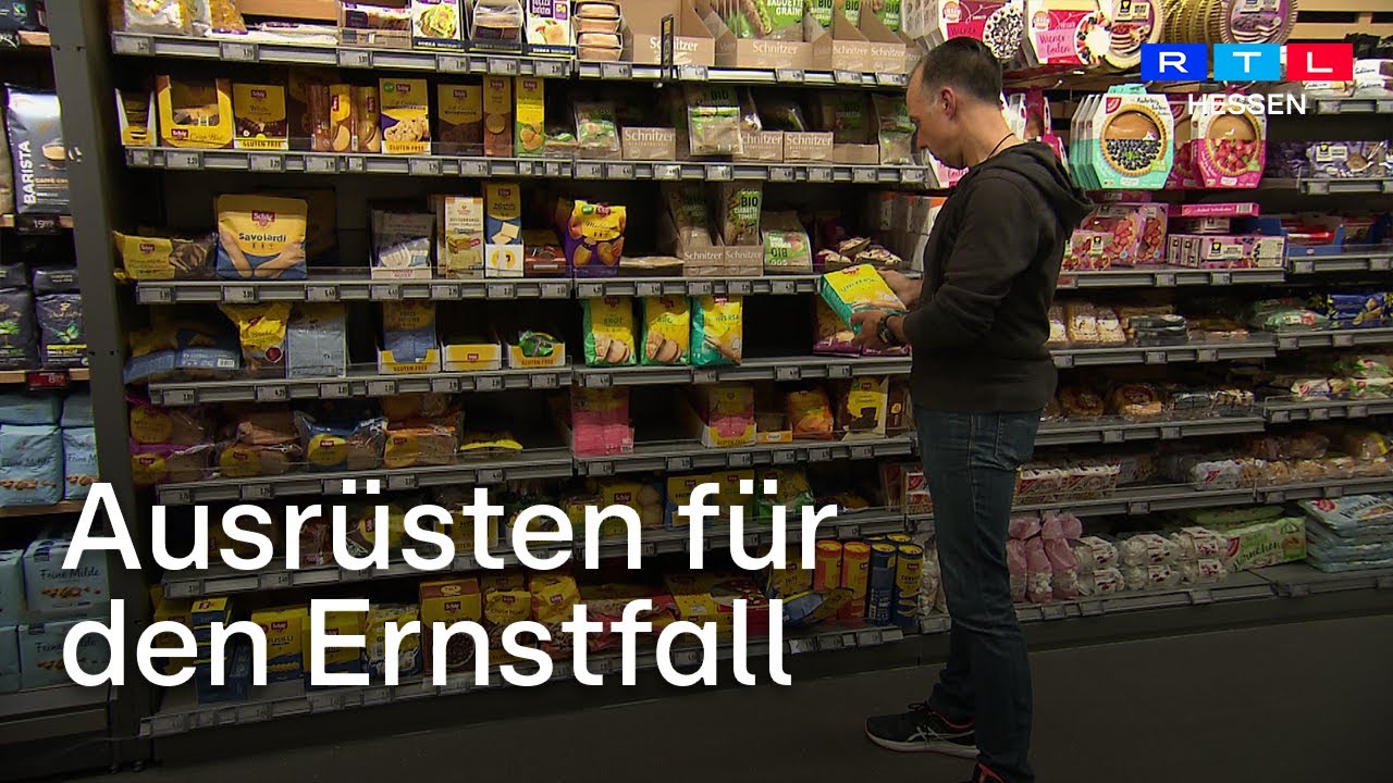 Diese Lebensmittel sollte jeder im Katastrophenfall zuhause haben - Tipps vom ,,Prepper