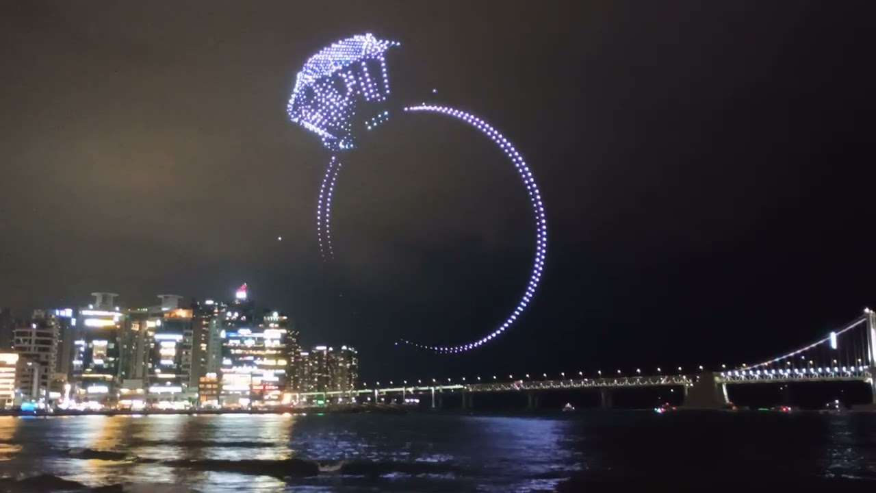 Gwangalli Marvelous Drone show Feb 28 2026