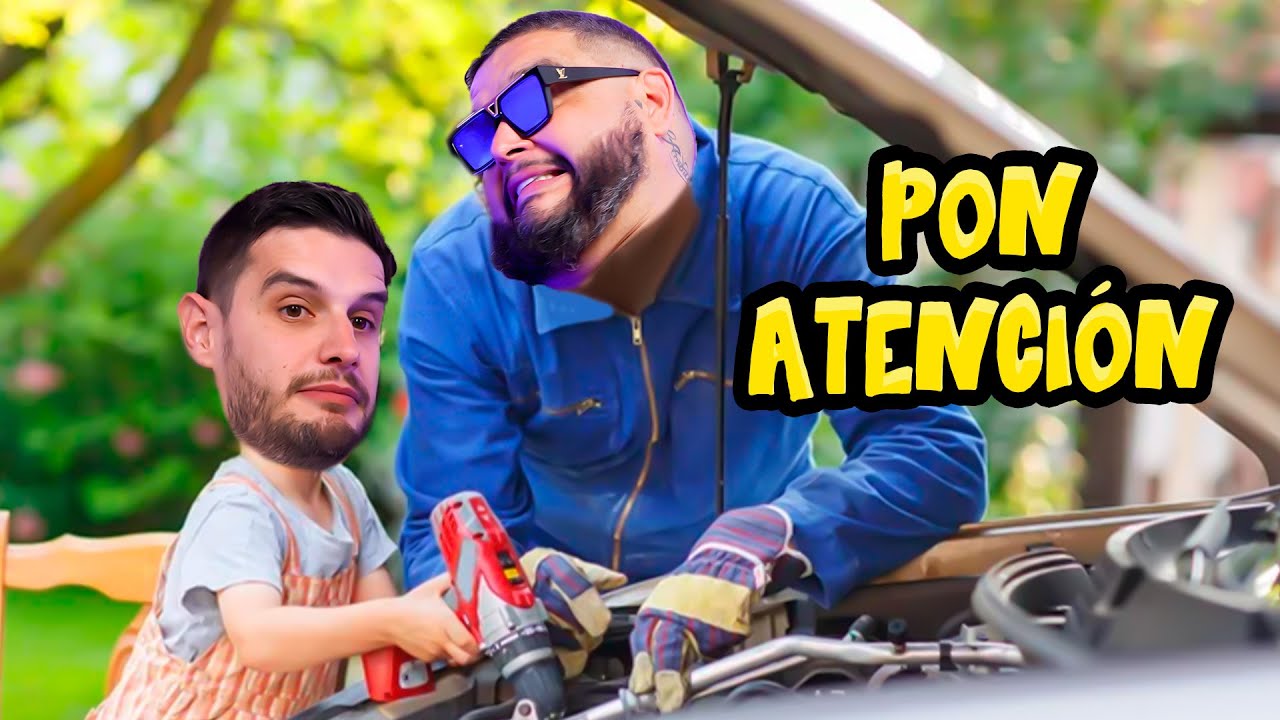 Cuando el PAPÁ te enseña MECANICA | Hermanos de Leche