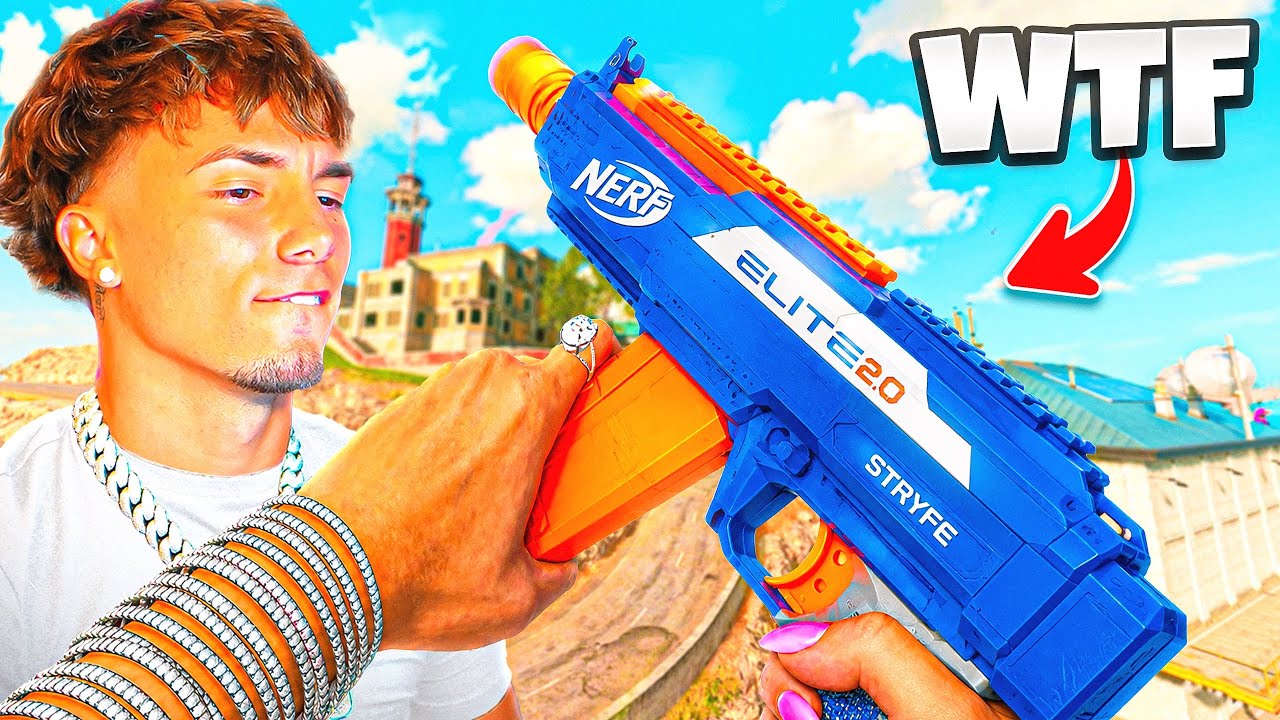 Наконец-то новый NERF GUN стал МЕТОЙ на Rebirth Island😍🏝️