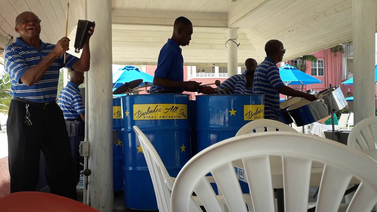 Barbados All Stars Steel Band September 2018 Im Southern Palms Hotel
