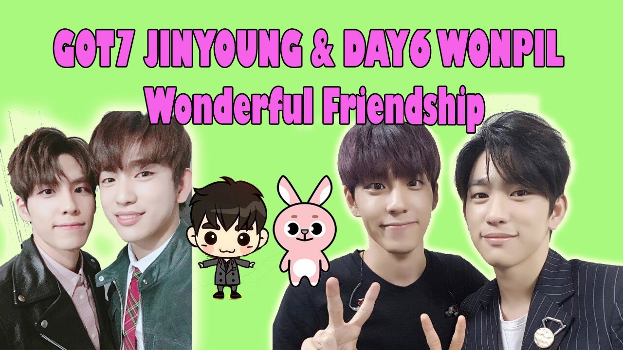 GOT7 JINYOUNG & DAY6 WONPIL Friendship