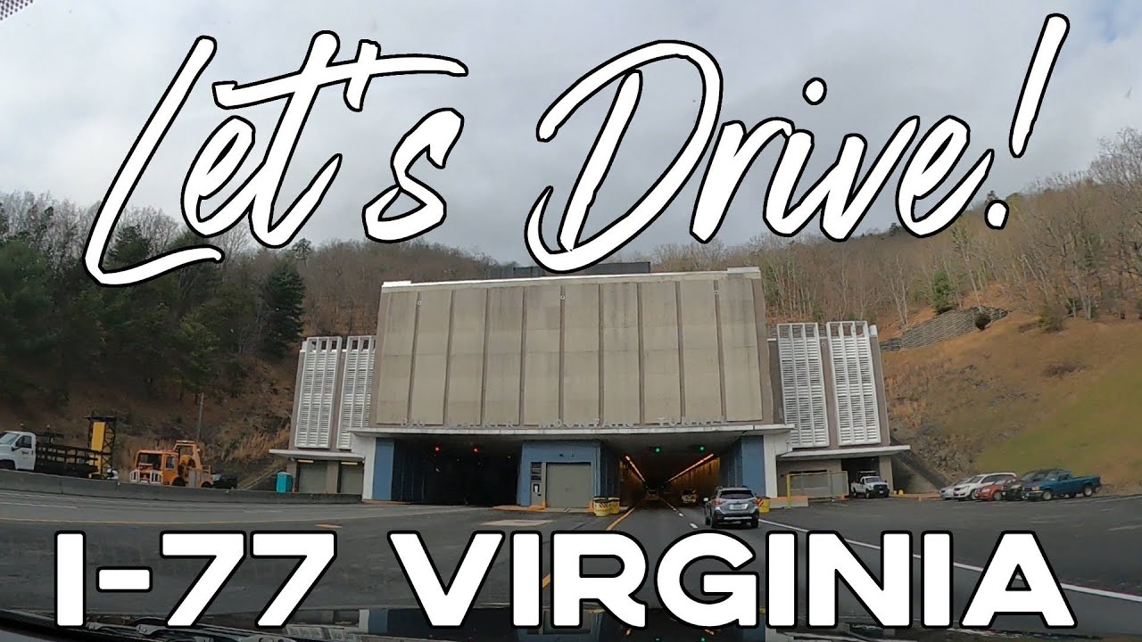 Let's Drive! All of I-77 in Virginia | North Carolina to West Virginia | VA Highway Time Laps Drive