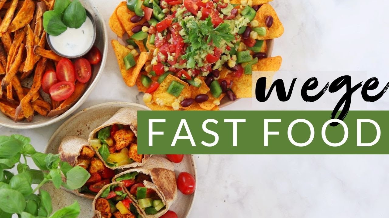 Zdrowszy wege fast food | 3 proste przepisy