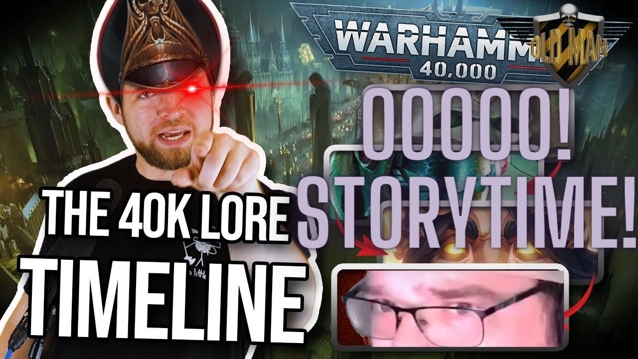 What is Warhammer 40,000? | Timeline of 40k Lore by Bricky - Reaction