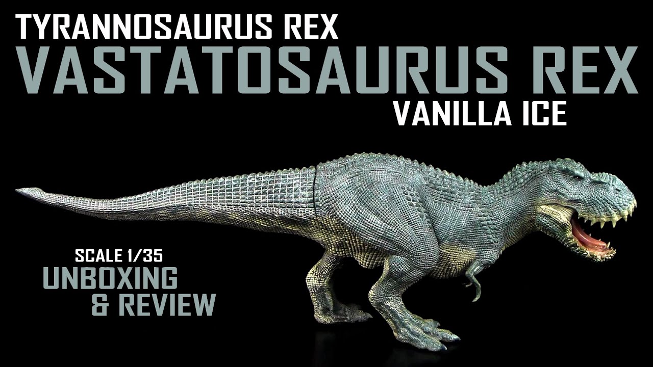 Rebor ® Tyrannosaurus Rex Vanilla Ice Jugle Version - Vastatosaurus Rex ™ V-Rex - Unboxing & Review