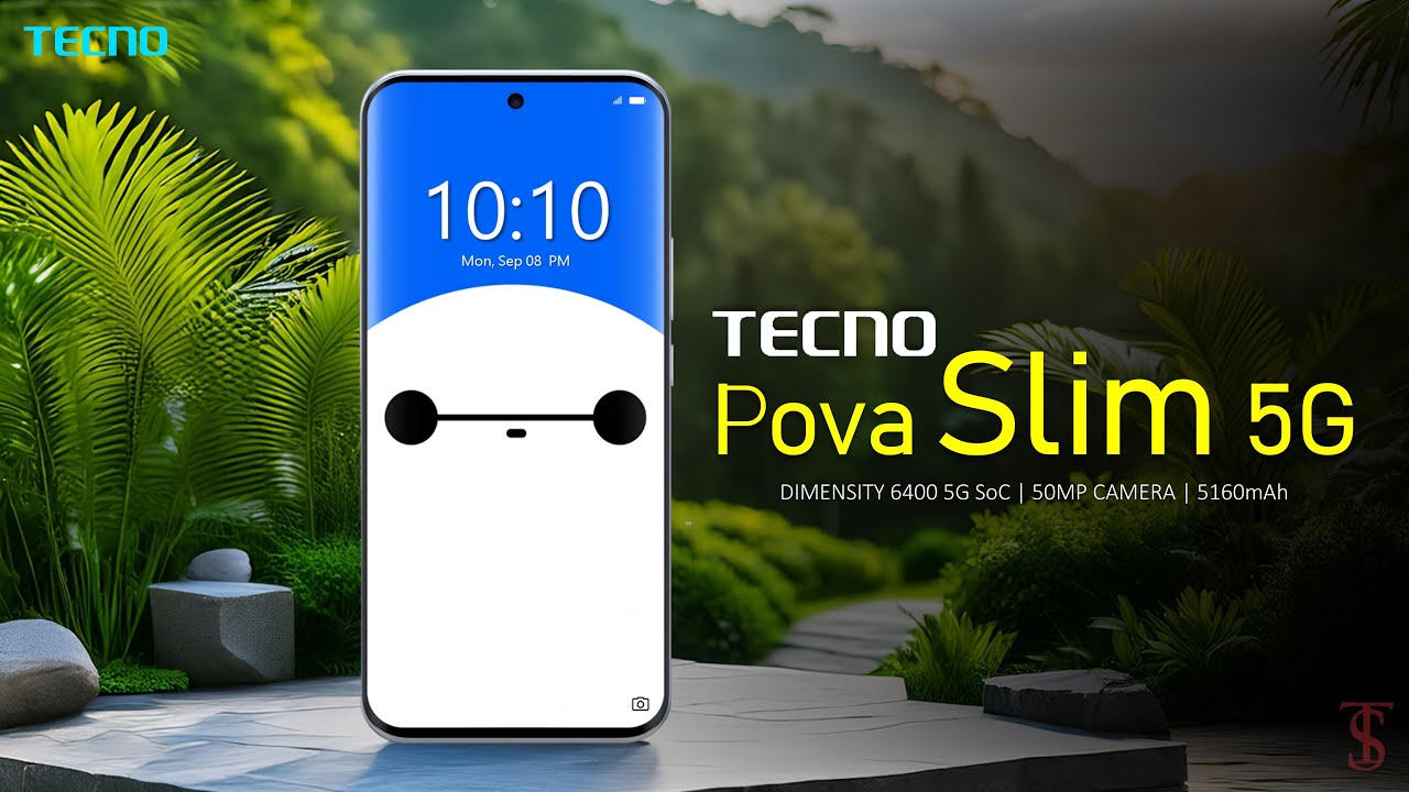 Tecno Pova Slim 5G Price, Official Look, Design, Camera, Specifications, 8GB RAM, Features | #tecno