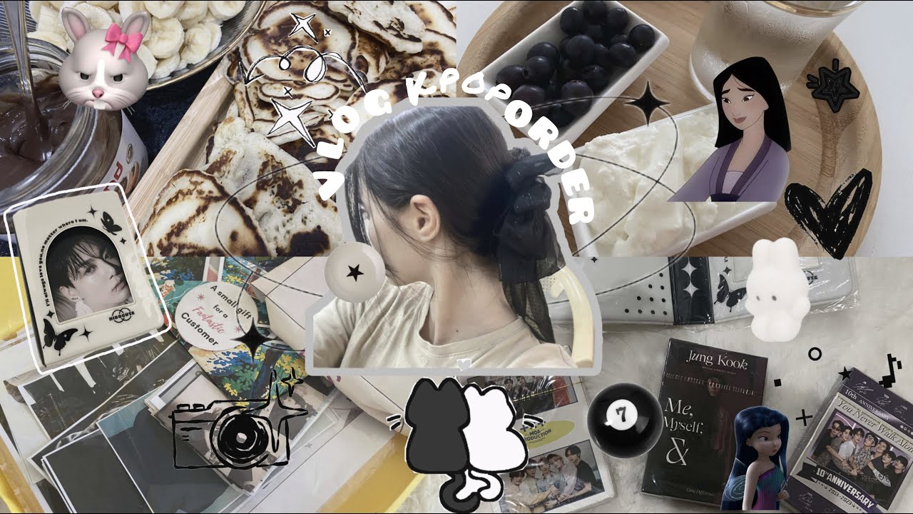 ڤڵۆگی ڕۆژانە،کەیپۆپ،کردنەوەی ئۆردەر،🖤🪐🧚🏻‍♀ daily vlog,kpop,opened order,🖤🪐🧚🏻‍♀