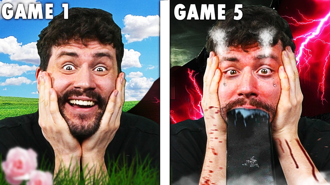 Wenn ich mich erschrecke, wechselt das Spiel... schonwieder...