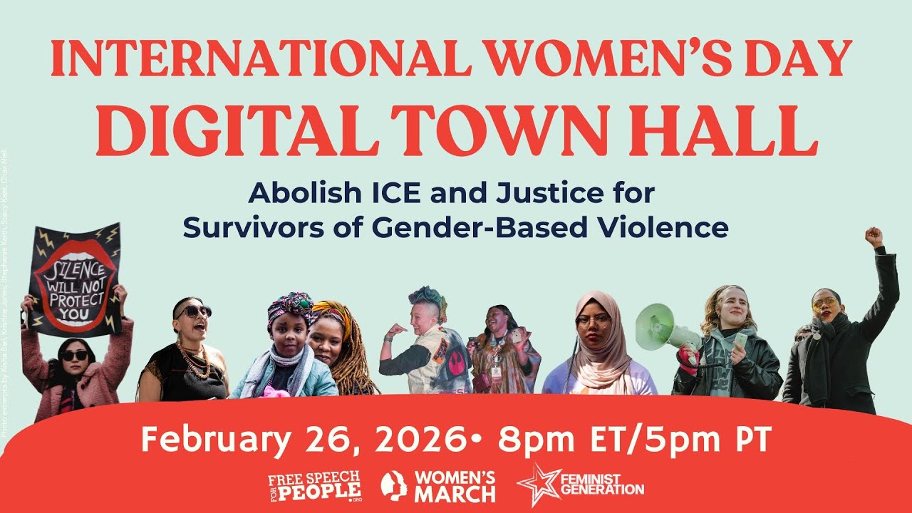 International Women's Day Digital Town Hall 📱