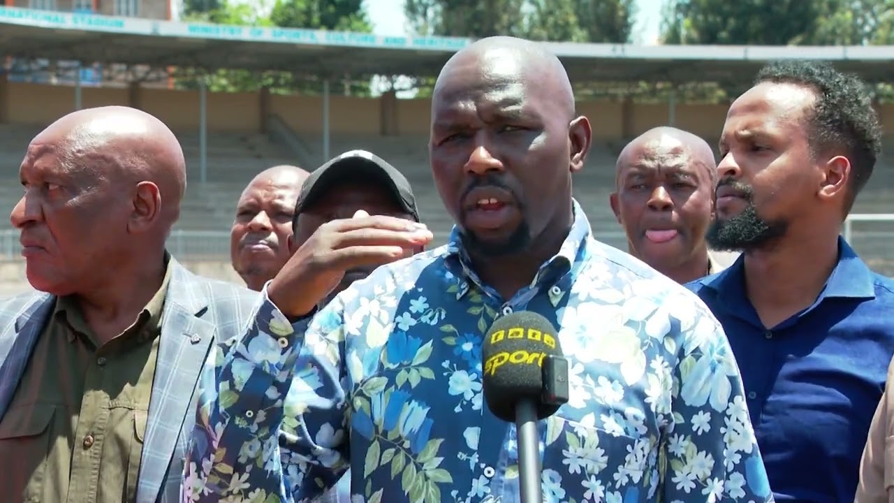 Kenya Sports Minister Murkomen inspects Kirigiti Stadium