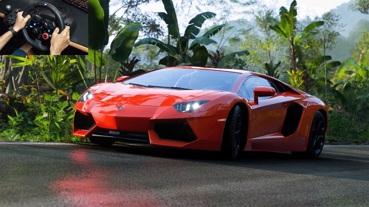 700HP Lamborghini Aventador LP 700-4  2 Supercar Icon! | Forza Horizon 5 Logitech G29 Wheel Gameplay