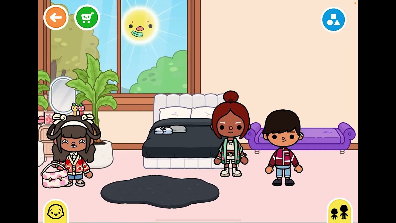 (Toca Boca role play) ugly to glow up part 1￼