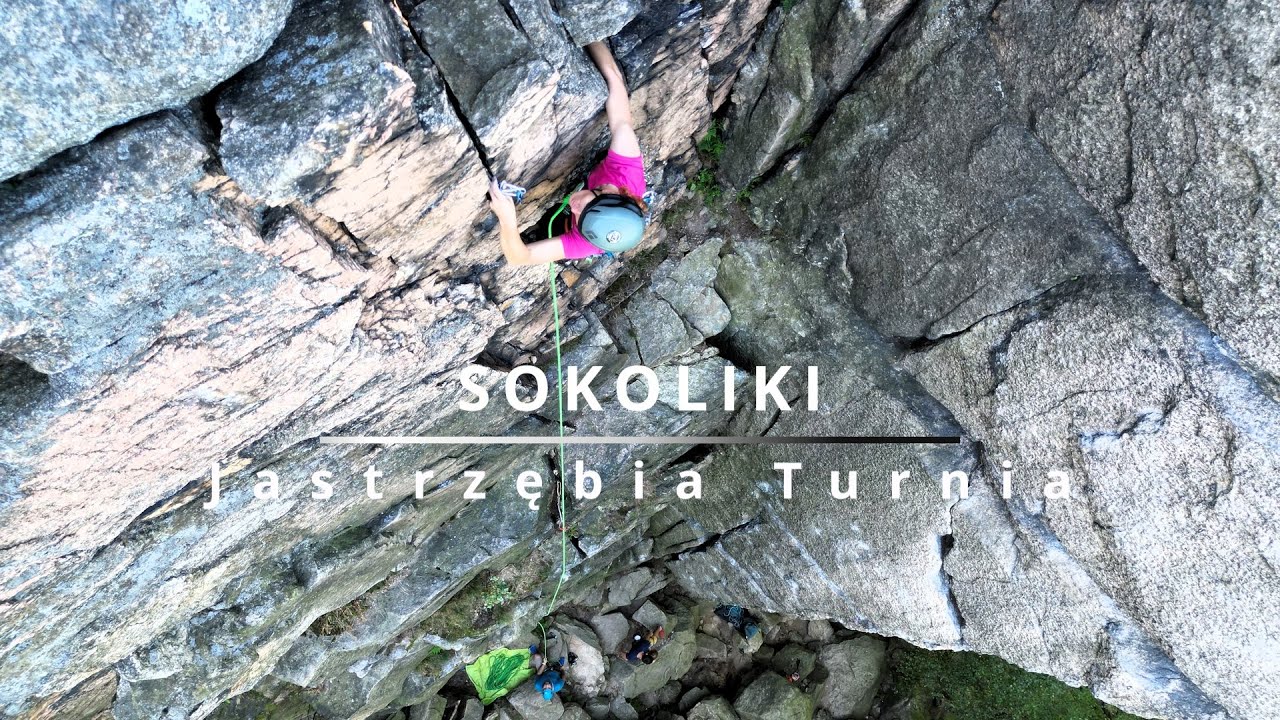 Sokoliki wspinaczka | Jastrzębia Turnia | Ryska Czernera V+ 