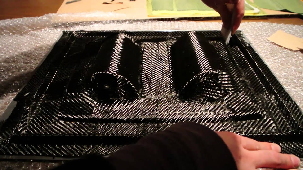Tutorial: Out Of Autoclave PREPREG Carbon Fiber/Fibre Part 5-7 (Complex Moulds and First Parts)