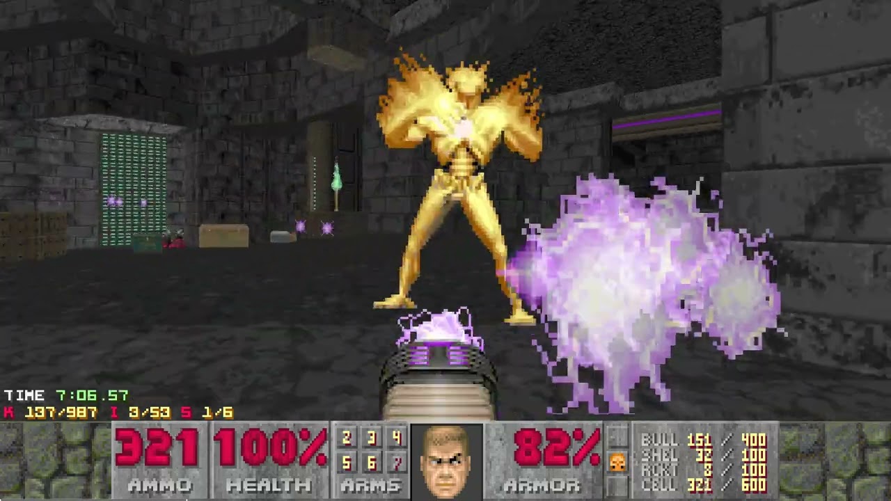 Night on Doom Mountain map01 uv-max in 33:37