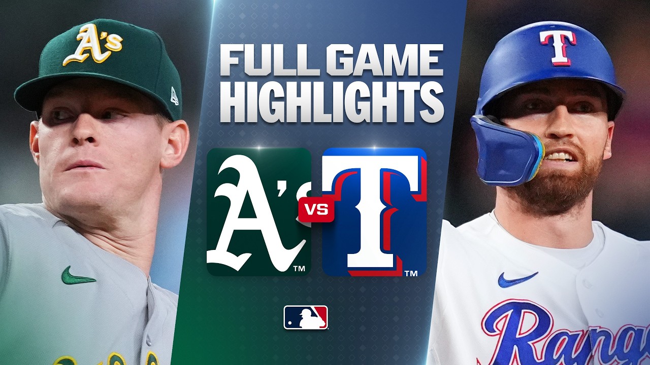 ATHLETICS против RANGERS: Официальный обзор полной игры (1 сентября) | Сезон MLB 2026