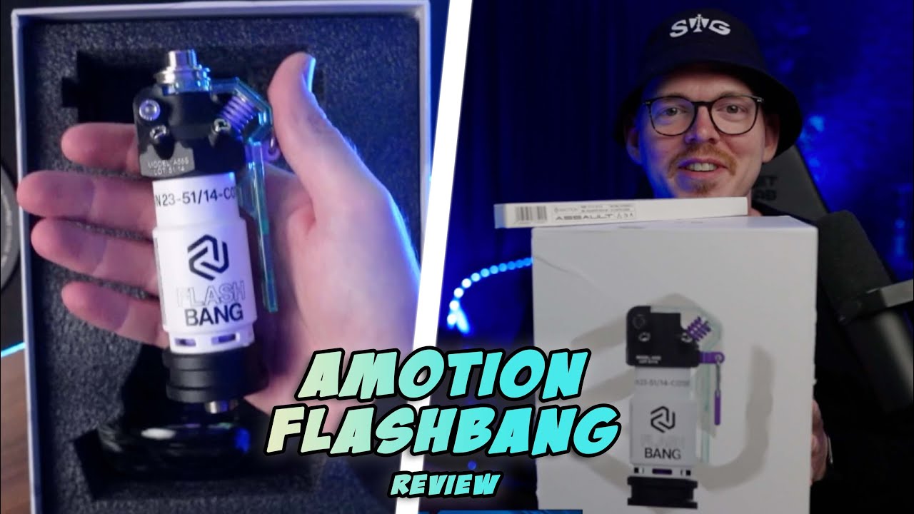 AMOTION FLASHBANG! Blendend schönes Design!
