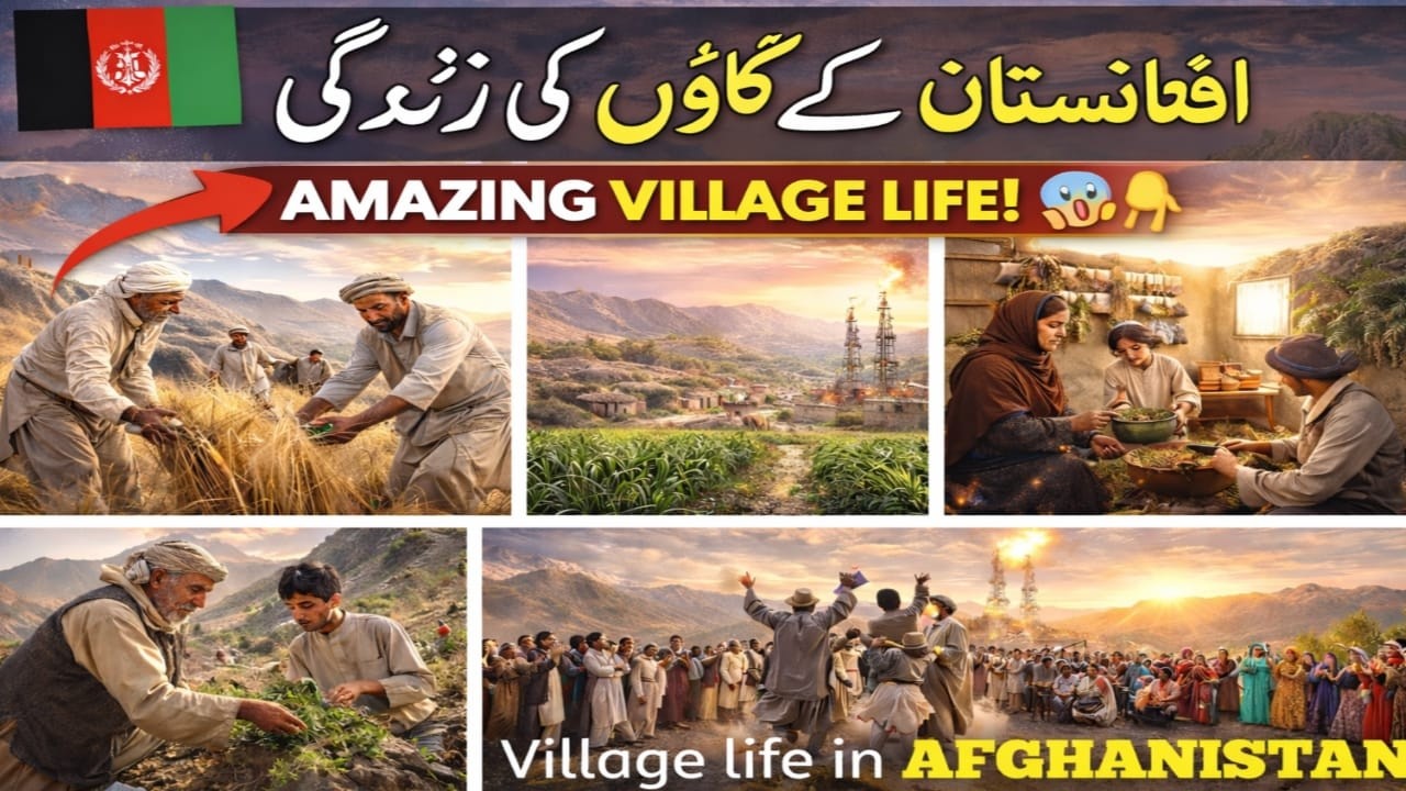Afghanistan 🇦🇫 Village life Documentary in Urdu and Hindi | افغانستان کے گاؤں کی زندگی