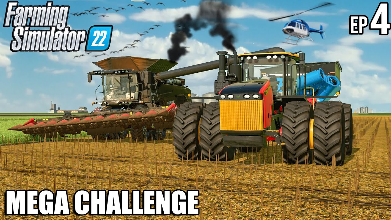 MEGA Challenge | Farming Simulator 22 Timelapse | Episode 4