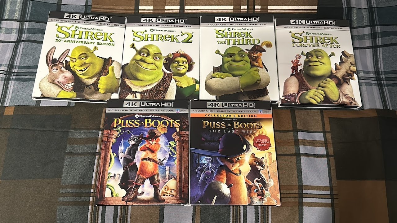 My Updated Shrek Movie Collection (2024)