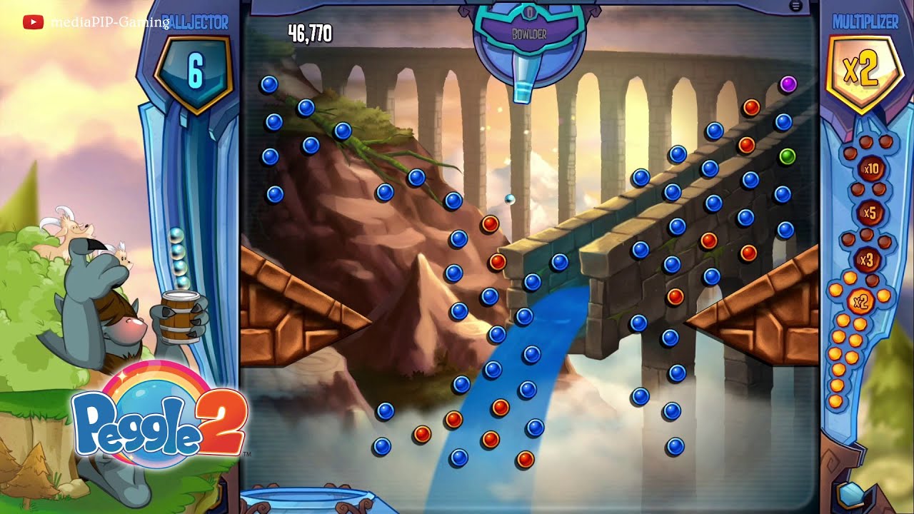 Peggle 2 -- Gameplay No Commentary -- Xbox360