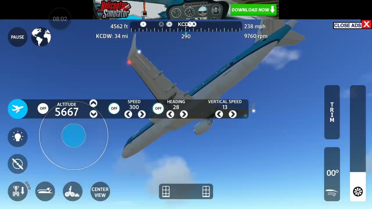 New york KJFK-KLGA (EMBRAER 195 KLM) !!!EMERCY LANDING!!!