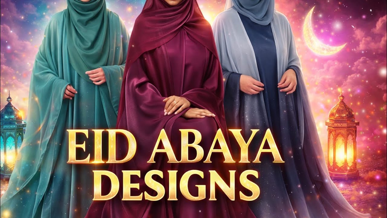 Top Eid Abaya Designs 2026 | Stylish & Trendy Outfits for Ladies