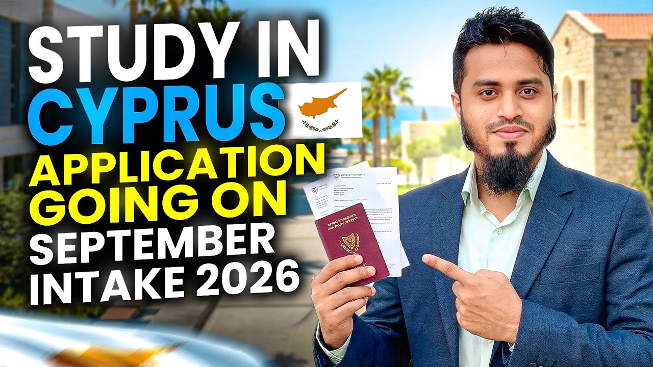 Study In Cyprus From Bangladesh | High Visa Ratio | September Intake 2026 | Application Going On