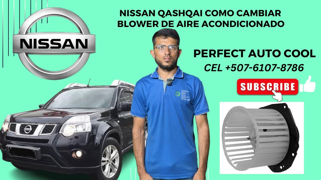 Nissan xtrail 2013 como cambiar blower de aire acondicionado #nissan #blowermotor