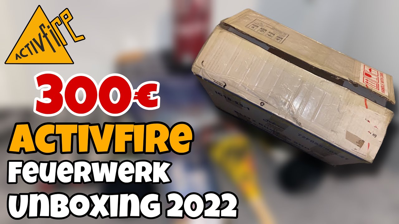 Activfire Feuerwerk Bestellung 2/2 💥 Silvester Bestellung 2022 - Pyrotoast