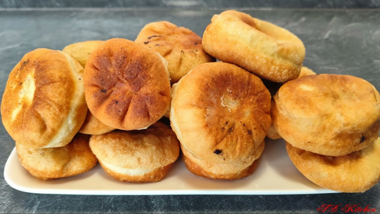 Беляши закрытые на пивном тесте/быстро и просто/Beljashi - Streetfood Rezept.