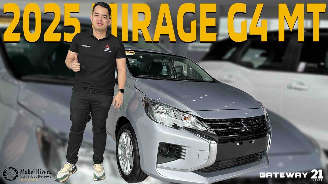 Mirage G4 GLX 2025 года с механической коробкой передач – Шоу-рум и визуальный обзор автомобиля