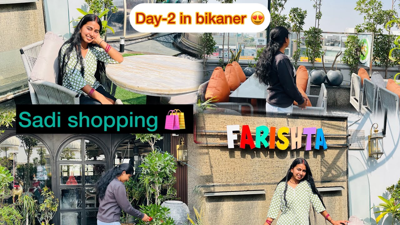 Day-2 in bikaner || sadi shopping 🛍️ || @Amusankhla #amusankhla #dailyvideo 