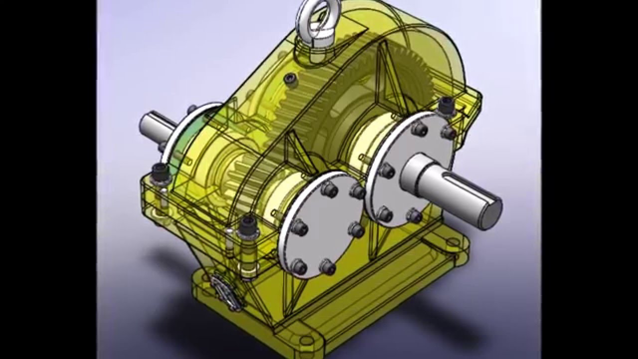 Redutor de Engrenagens Helicoidais